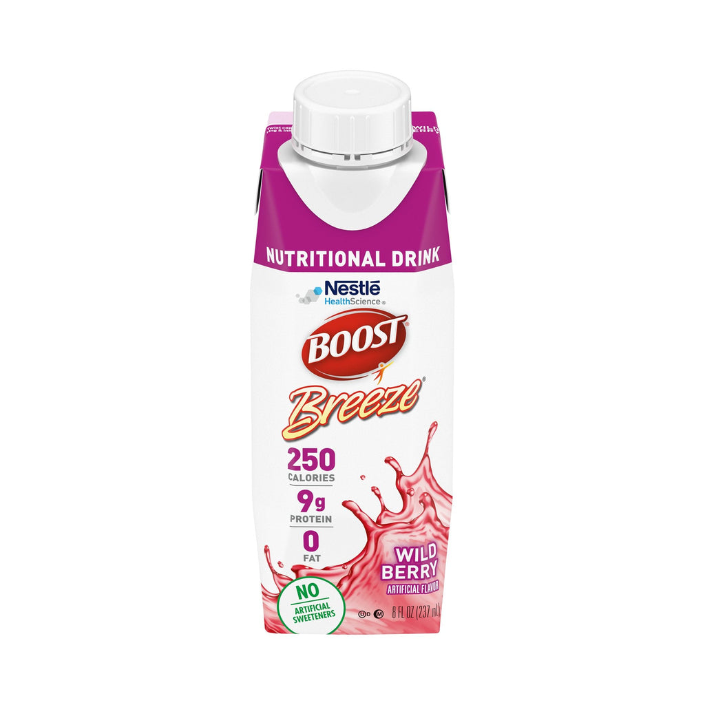 Boost BreezeÂ® Wild Berry Oral Supplement, 8 oz. Carton