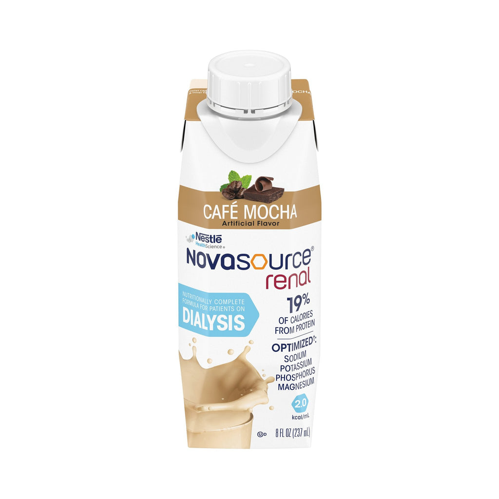 NovasourceÂ® Renal CafÃ© Mocha Oral Supplement, 8 oz. Carton