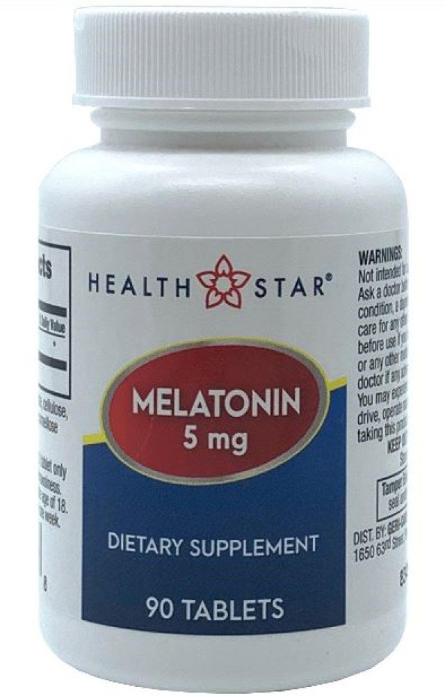 HealthStar Melatonin Natural Sleep Aid