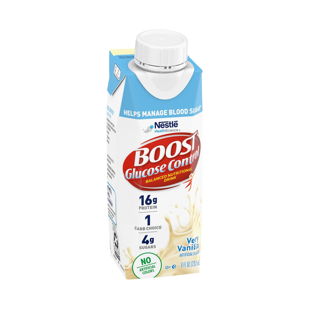BoostÂ¨ Glucose Control Vanilla Oral Supplement, 8 oz. Carton