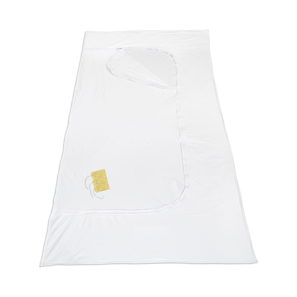 Post Mortem Bag McKesson 36 W X 90 L Inch Plastic Zipper Closure, Curved