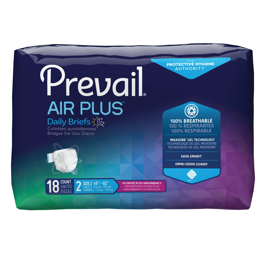 PrevailÂ® Air Plusâ„¢ Daily Briefs, Size 2