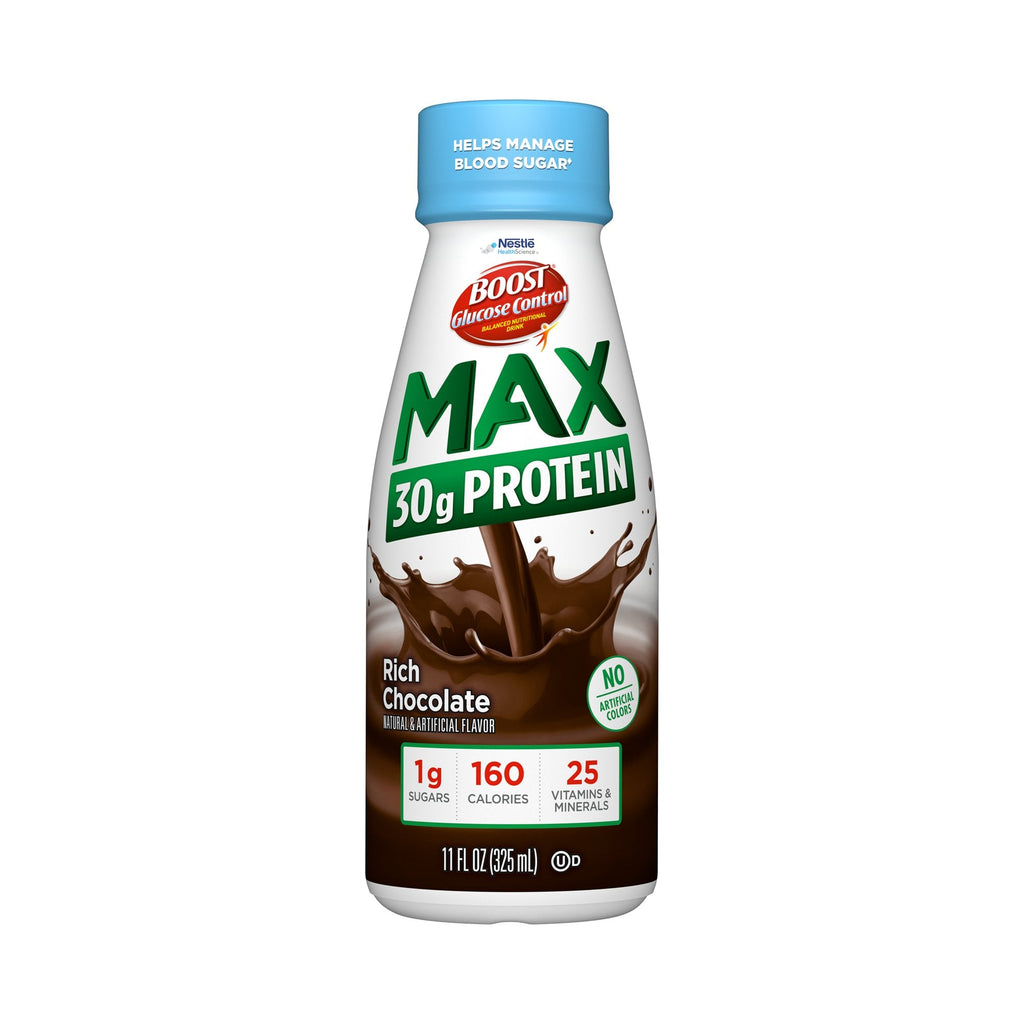 BoostÂ® Glucose Control Max Chocolate Oral Supplement, 11 oz. Bottle