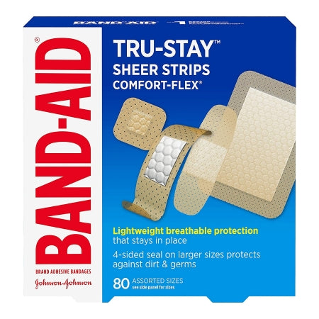 Band-Aid® Sterile Assorted Adhesive Strip - Tan
