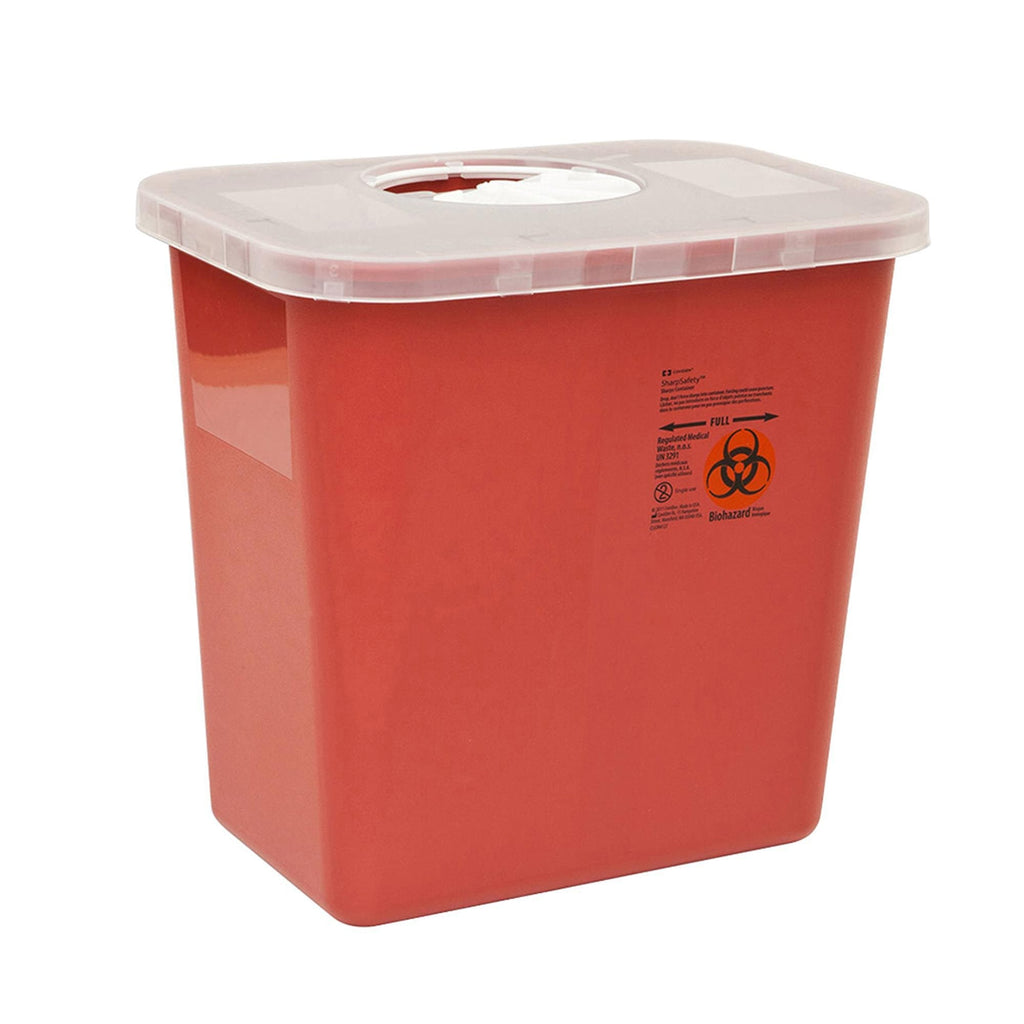 SharpSafetyâ„¢ Multi-purpose Sharps Container, 6Â¾ H x 8Â¾ D Inch