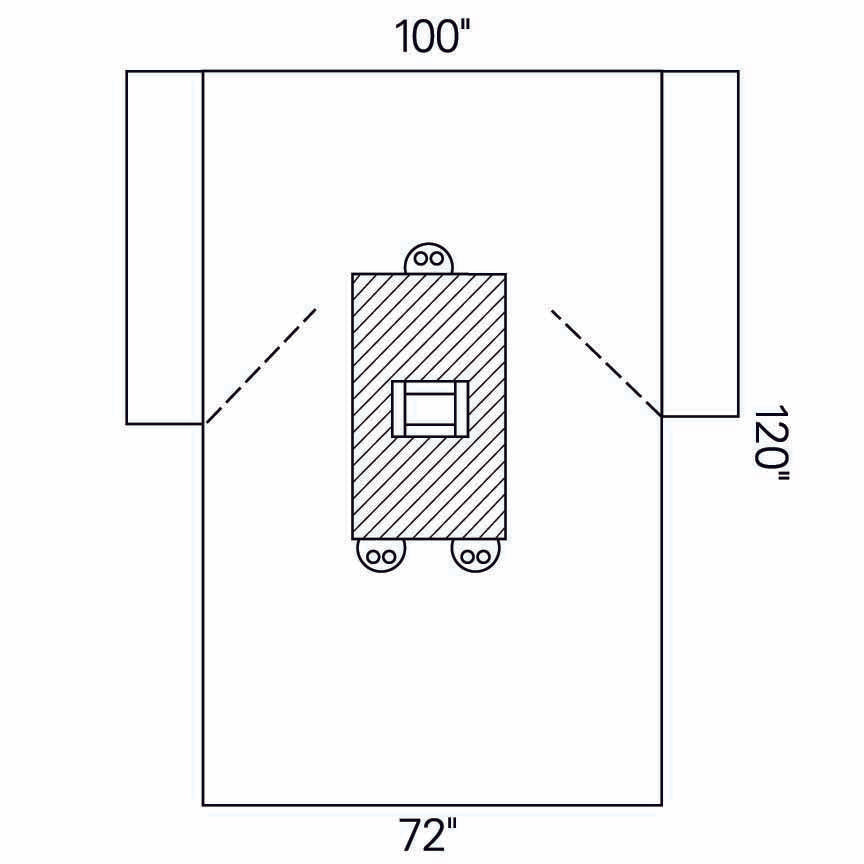 Halyard Abdominal Drape
