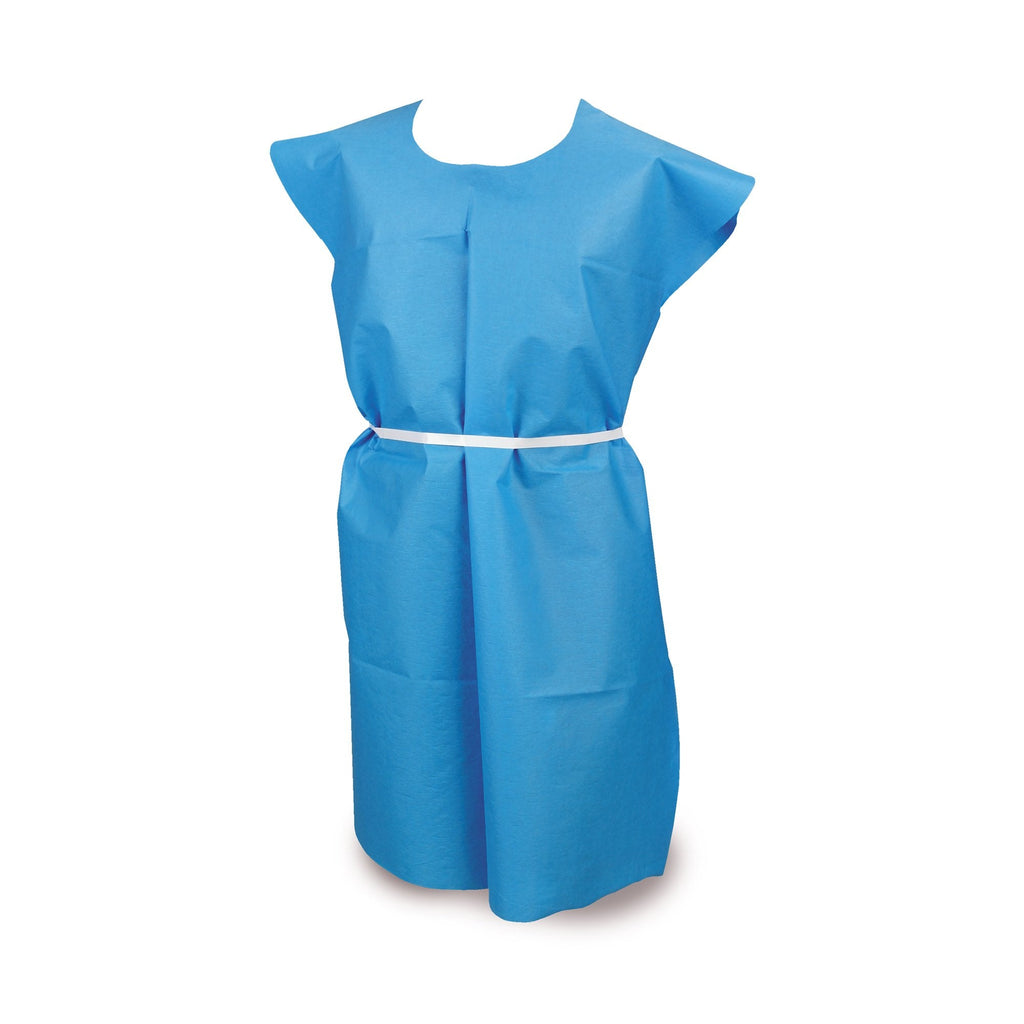 McKesson Patient Exam Gown, Blue