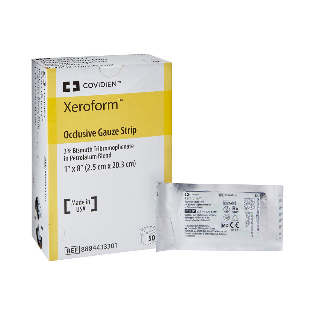 Covidienâ„¢ Xeroformâ„¢ Petrolatum Impregnated Dressing, 1 x 8 inch