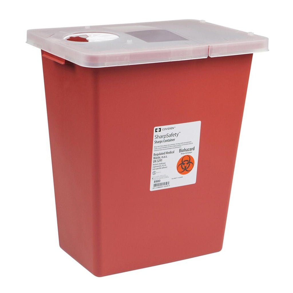 SharpSafetyâ„¢ Multi-purpose Sharps Container, 17Â½ x 15Â½ x 11 Inch