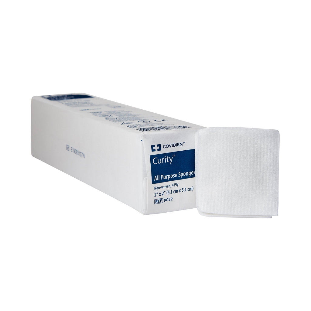 Curityâ„¢ Nonsterile Nonwoven Sponge, 2 x 2 Inch