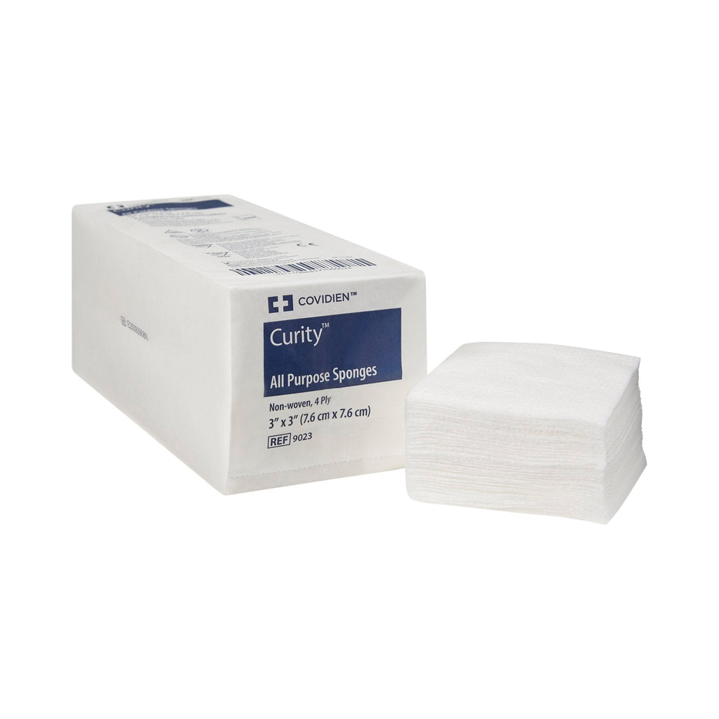 Curityâ„¢ Nonsterile Nonwoven Sponge, 3 x 3 Inch