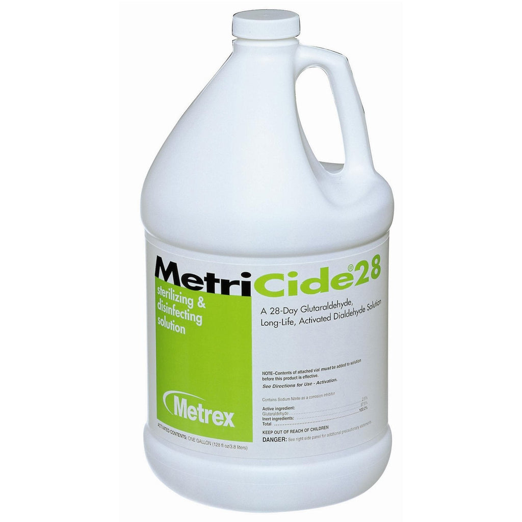 MetriCideÂ® 28 Glutaraldehyde High-Level Disinfectant, 1 gal Jug