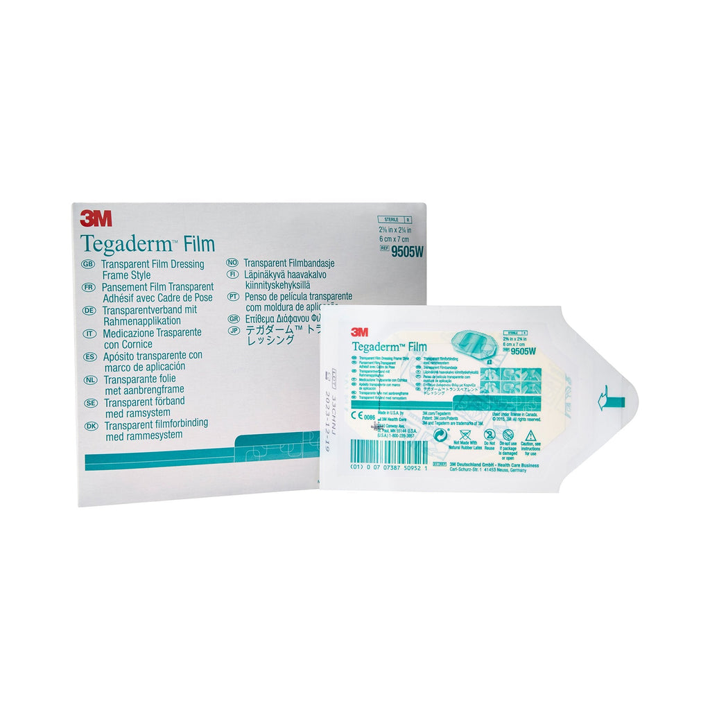 3Mâ„¢ Tegaderm Transparent Film Dressing, 2-3/8 X 2-3/4 Inch