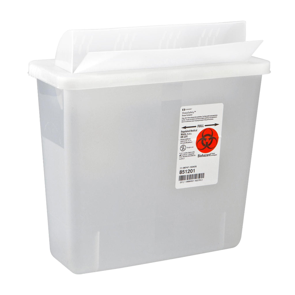 In-Roomâ„¢ Multi-purpose Sharps Container, 11 H x 10Â¾ W x 4Â¾ D Inch