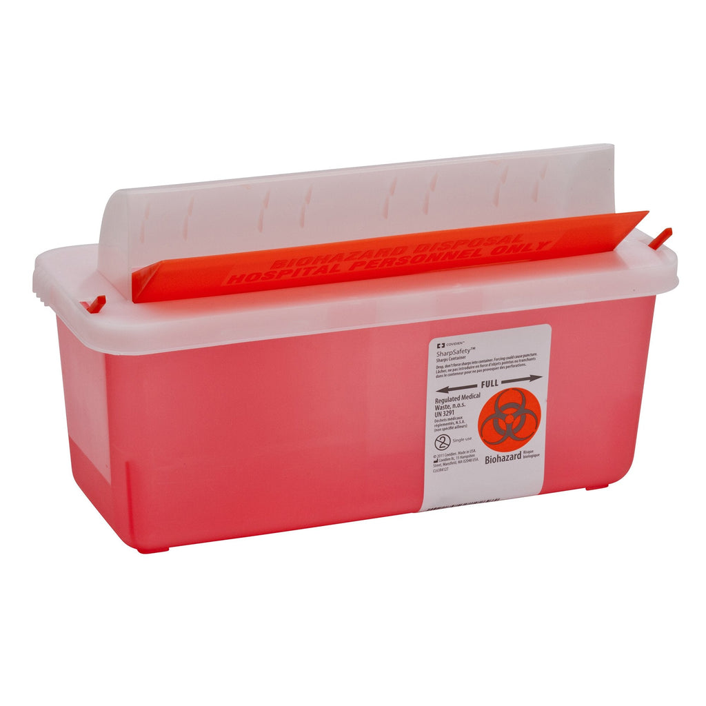 In-Roomâ„¢ Multi-purpose Sharps Container, 11 H x 10Â¾ W x 4Â¾ D Inch