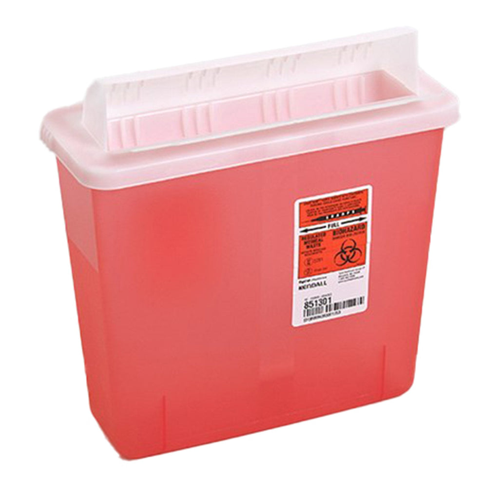 In-Roomâ„¢ Multi-purpose Sharps Container, 11 H x 10Â¾ W x 4Â¾ D Inch