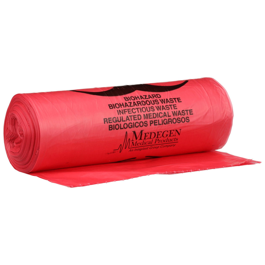 SAF-T-SEALÂ¨ Infectious Waste Bag, 30-33 ga;