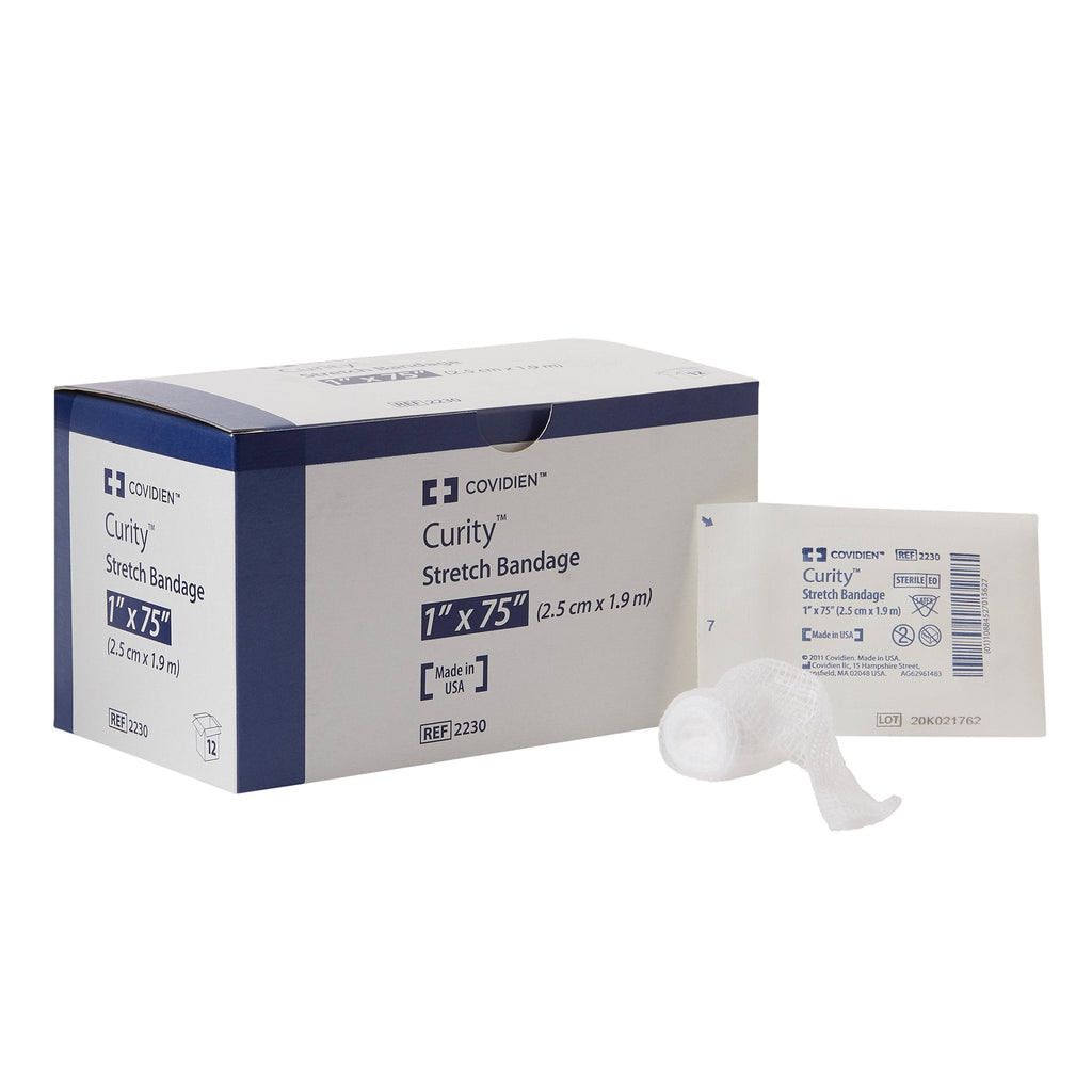 Curityâ„¢ Sterile Conforming Bandage Roll, 1 x 75 Inch
