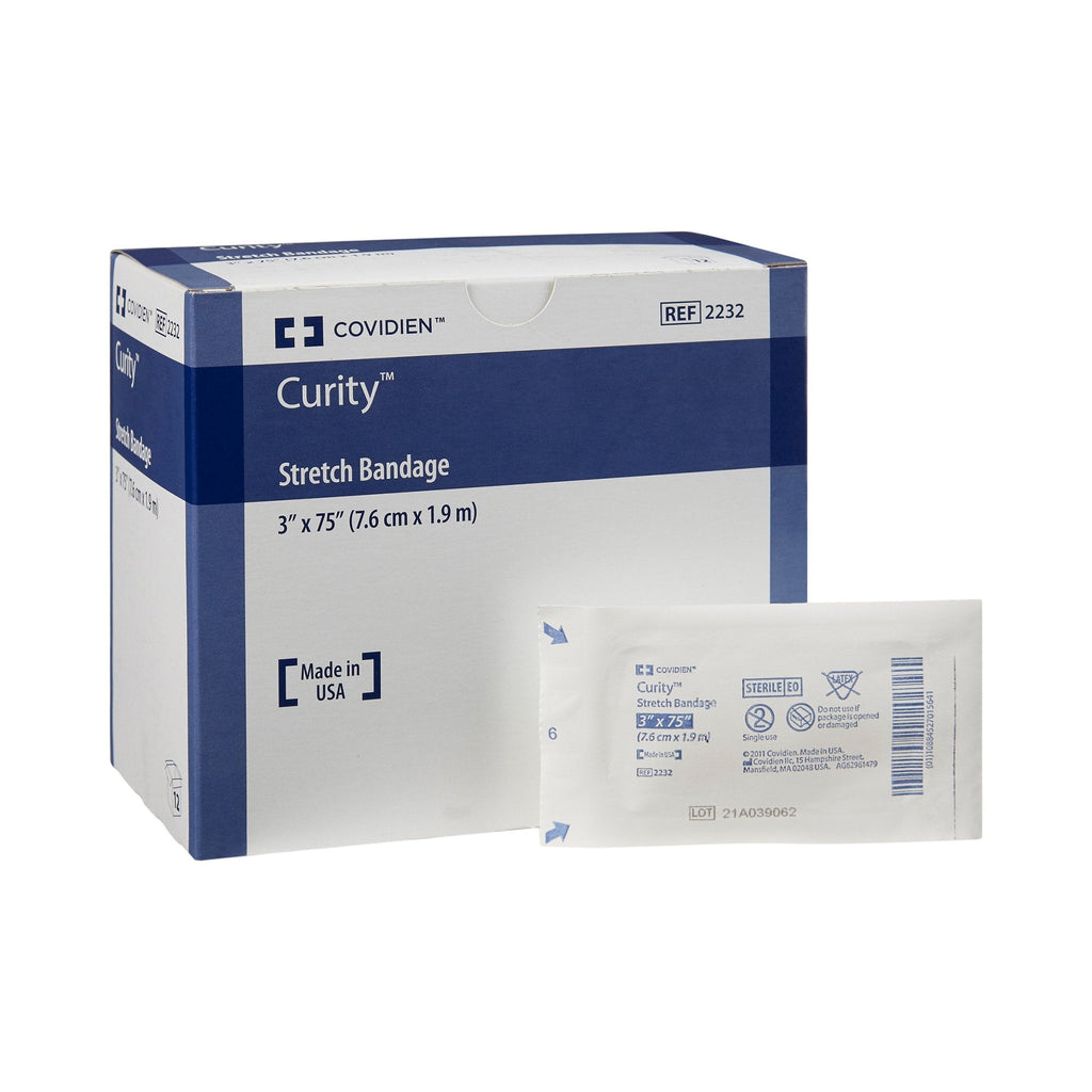 Curityâ„¢ Sterile Conforming Bandage Roll, 3 x 75 Inch