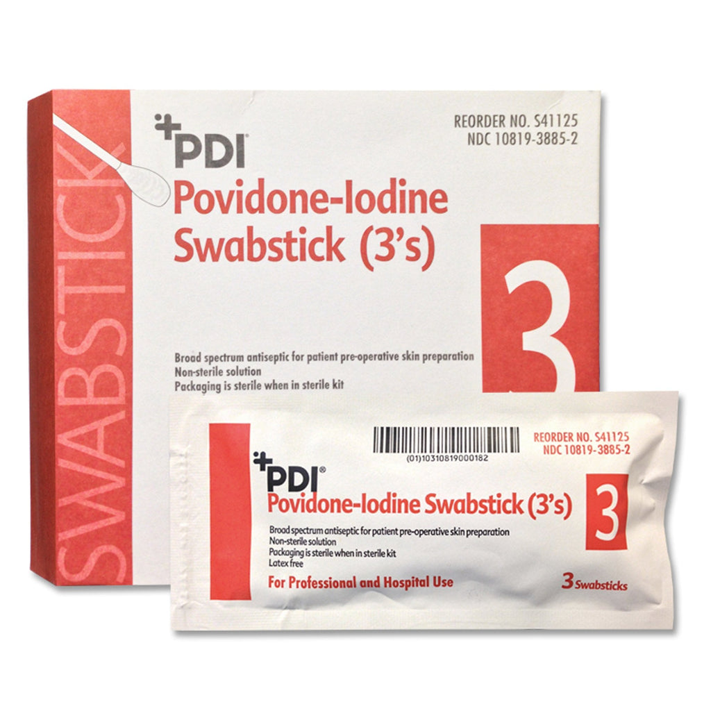 PDIÂ® PVP Iodine Prep Swabsticks