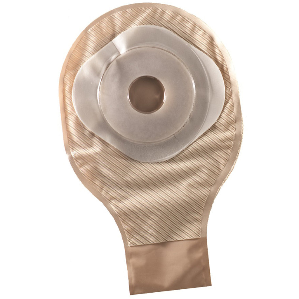 ActiveLifeÂ¨ One-Piece Drainable Opaque Colostomy Pouch, 10 Inch Length, 1 Inch Stoma