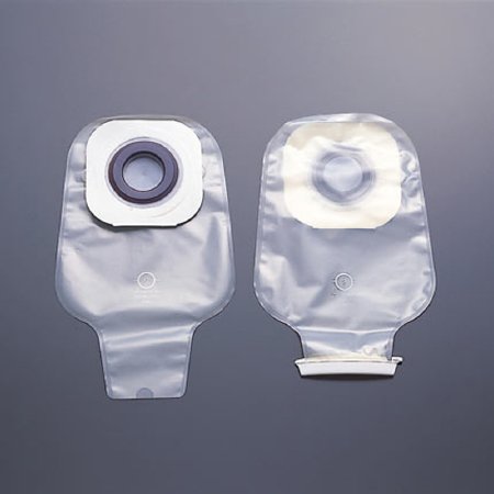 Karaya 5 One-Piece Drainable Transparent Colostomy Pouch, 12 Inch Length, 2 Inch Stoma