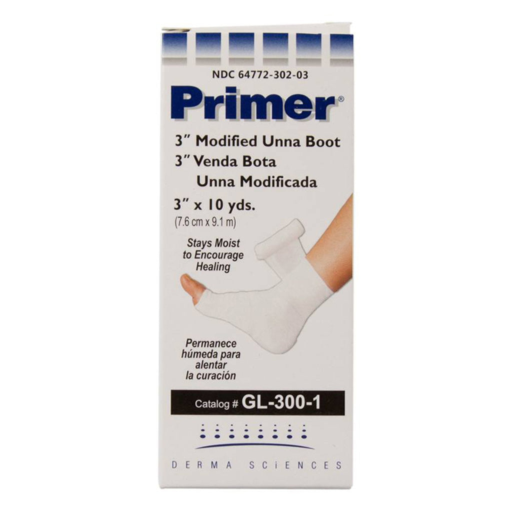 PrimerÂ® Unna Boot with Zinc Oxide, 3 Inch x 10 Yard