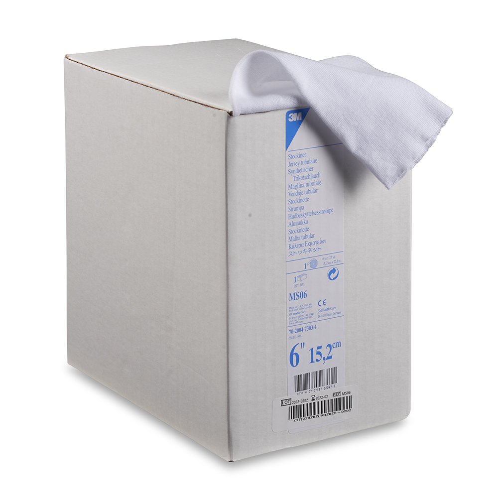 3Mâ„¢ White Polyester Undercast Stockinette, 6 Inch x 25 Yard