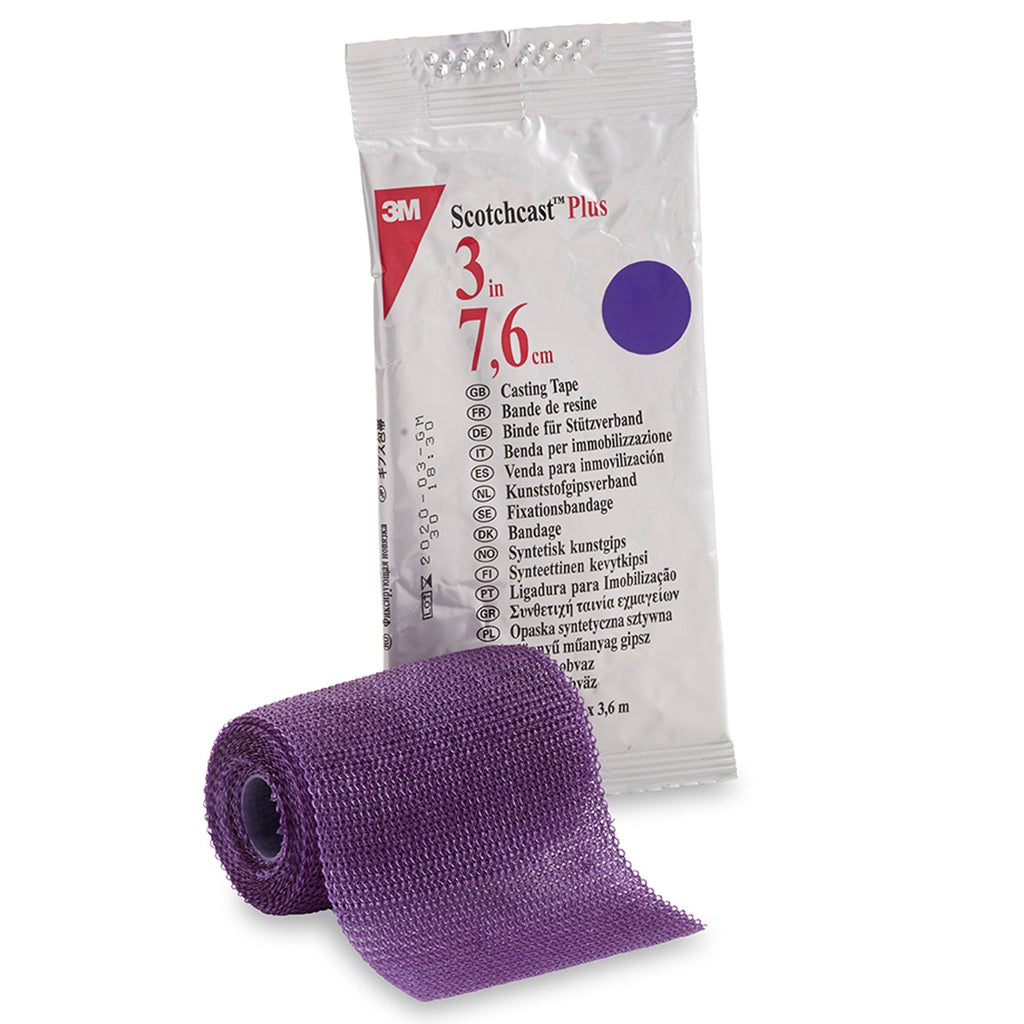 3Mâ„¢ Scotchcastâ„¢ Plus Purple Cast Tape, 3 Inch x 12 Foot