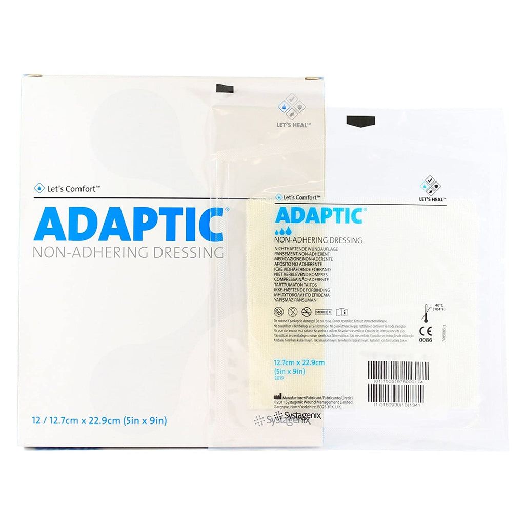 Adapticâ„¢ Impregnated Nonadherent Dressing, 5 x 9 Inch