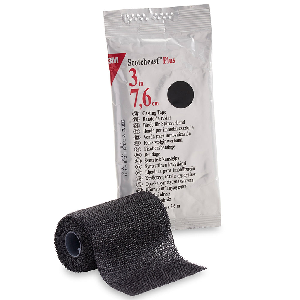 3Mâ„¢ Scotchcastâ„¢ Plus Black Cast Tape, 3 Inch x 12 Foot