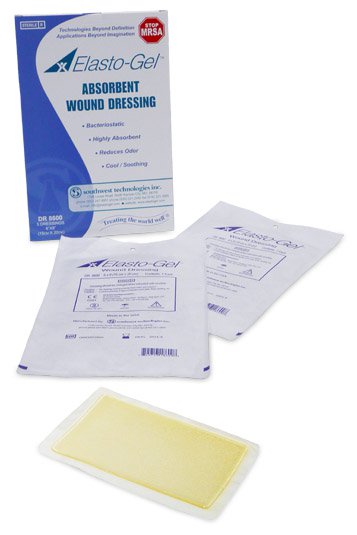 Elasto-Gelâ„¢ Wound Dressing, 6 x 8 Inch