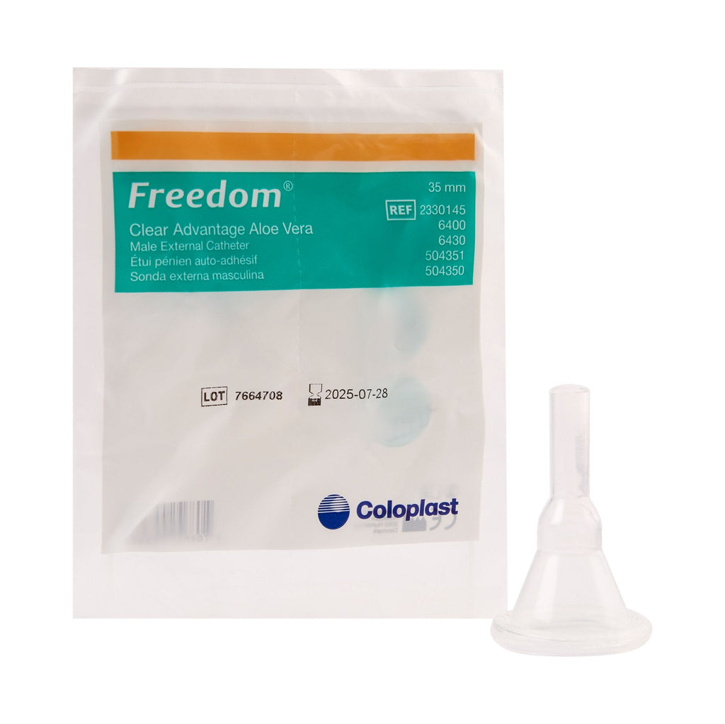 Coloplast Clear AdvantageÂ® Male External Catheter, Large