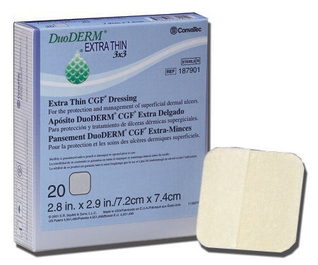 DuoDermÂ® Extra Thin Hydrocolloid Dressing, 2 x 8 Inch