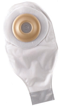 ActiveLifeÂ® One-Piece Drainable Transparent Colostomy Pouch, 12 Inch Length, 7/8 Inch Stoma