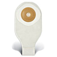 ActiveLifeÂ¨ One-Piece Drainable Transparent Colostomy Pouch, 12 Inch Length, 1 Inch Stoma