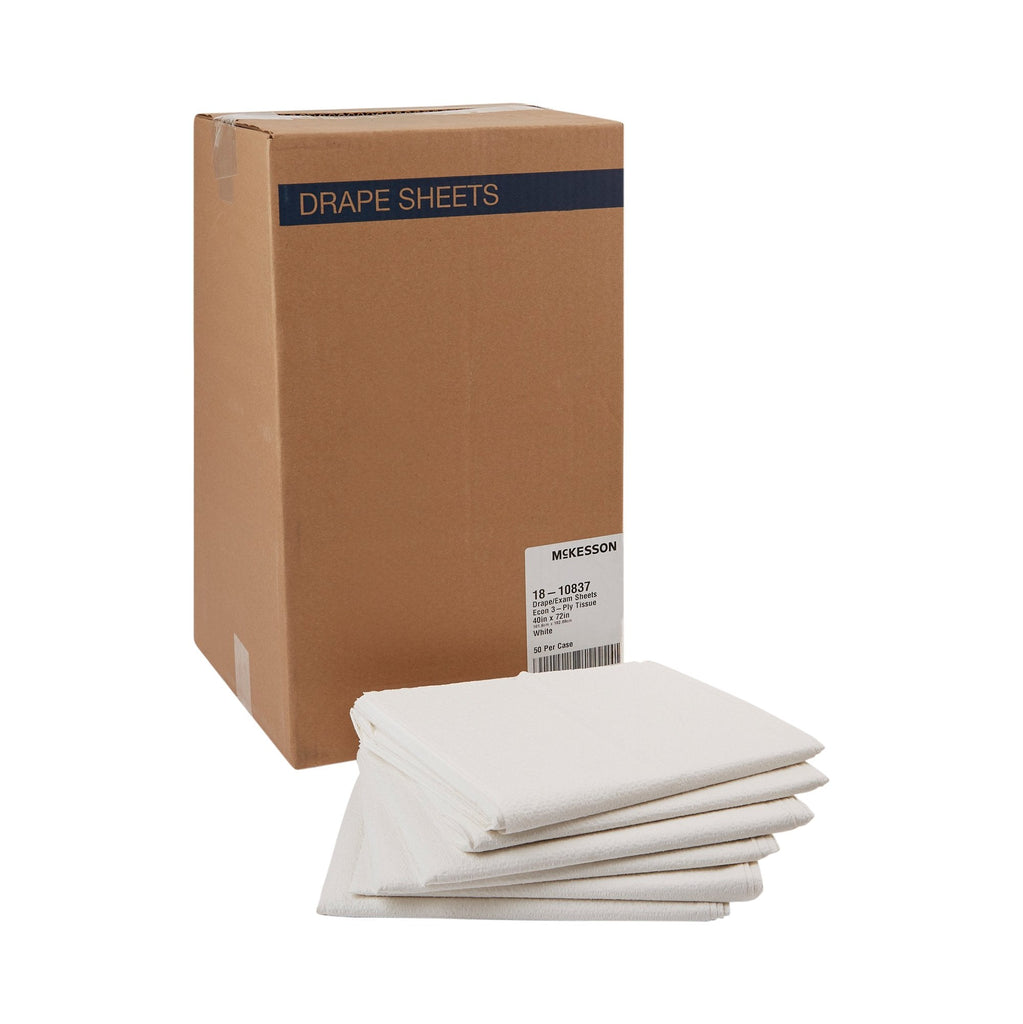 McKesson Physical Exam Drape, 40 x 72 Inch