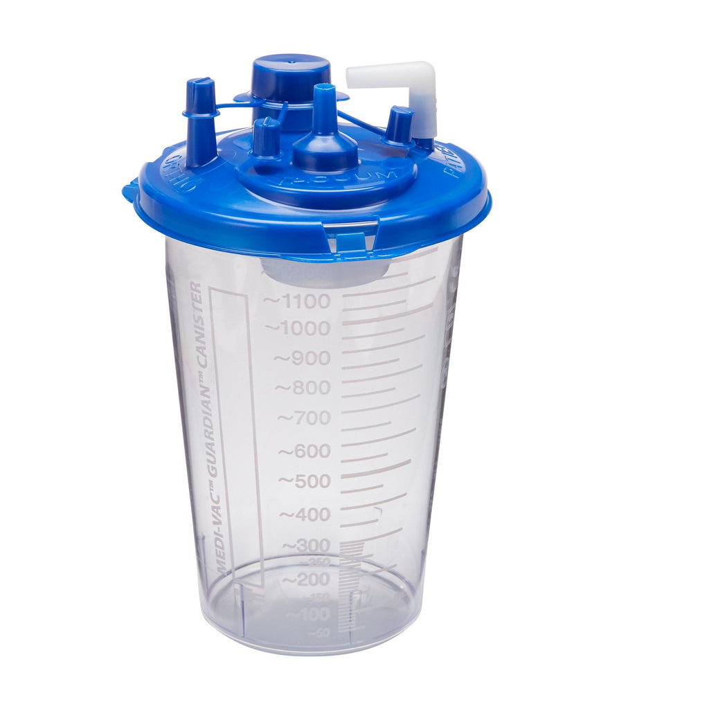 Medi-VacÂ® Guardianâ„¢ Suction Canister, 1200 mL