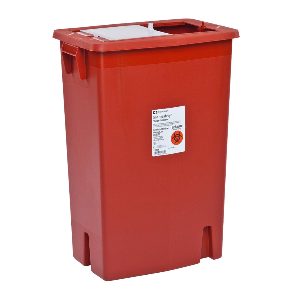 SharpSafetyâ„¢ Multi-purpose Sharps Container, 26 H x 18Â¼ W x 12Â¾ D Inch