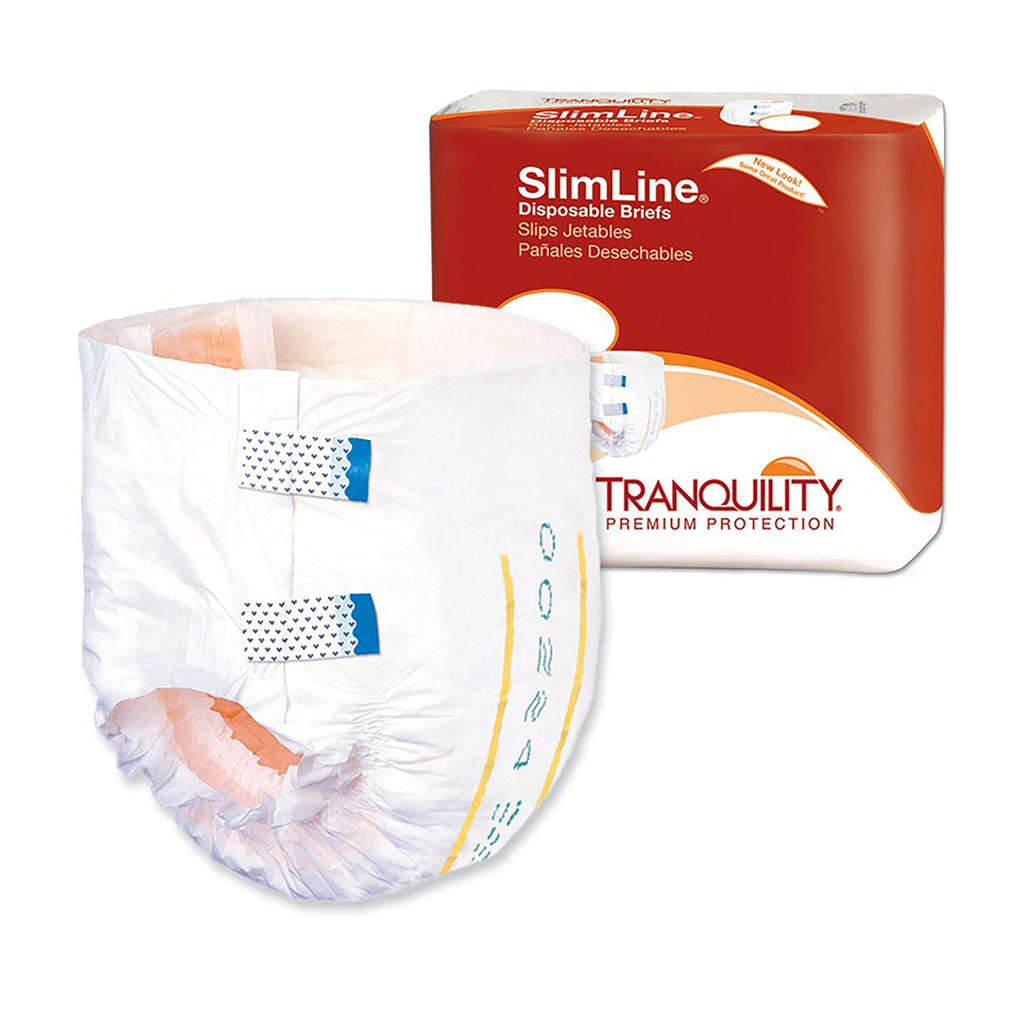 TranquilityÂ® SlimLineÂ® Heavy Protection Incontinence Brief, Medium