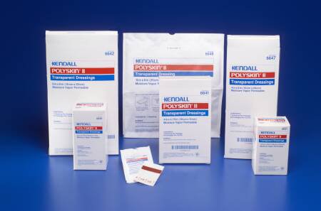 Kendallâ„¢ Transparent Film Dressing, 1Â½ x 1Â½ Inch