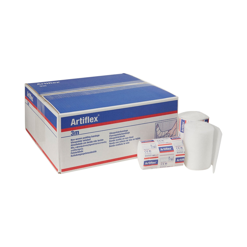 ArtiflexÂ® White Polyester / Polypropylene / Polyethylene Undercast Padding Bandage, 3.9 Inch X 3.33 Yards