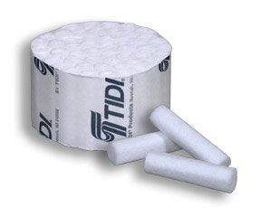 TidiÂ¨ Nonsterile Cotton Dental Roll, 5/16 x 1_ Inch Cylindrical