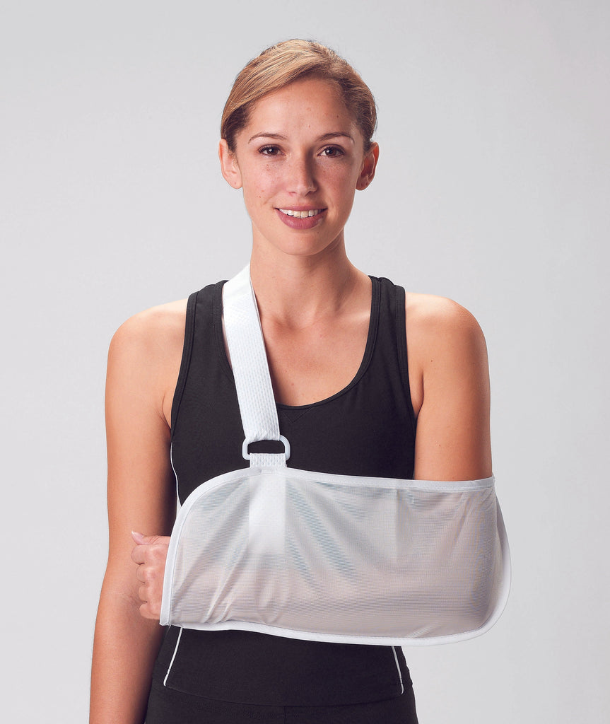 Chieftainâ„¢ Unisex White Tietex Mesh Arm Sling, Extra Large