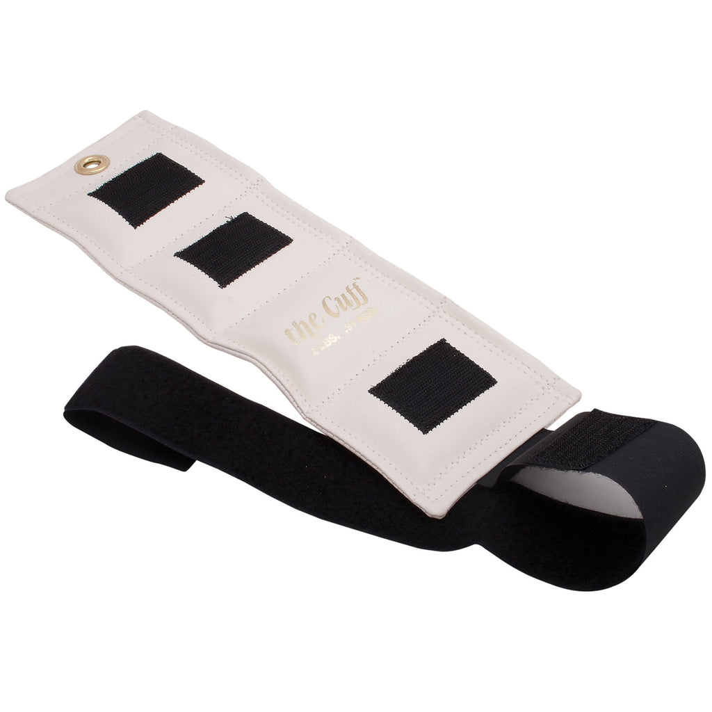 CuffÂ¨ Original Ankle & Wrist Weight, White, 2 lbs.