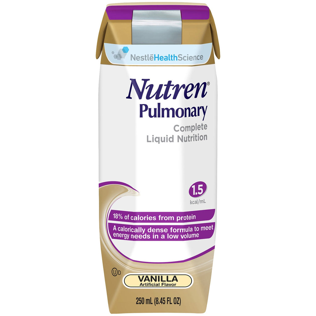 NutrenÂ® Pulmonary Vanilla Oral Supplement / Tube Feeding Formula , 250 mL Carton