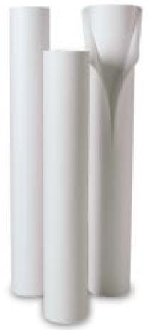 TidiÂ® Choice Crepe Table Paper, 21 Inch x 125 Foot, White