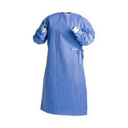 Cardinal Health Astound Non-Reinforced Surgical Gown, 3-Layer Microfiber, Blue, XL