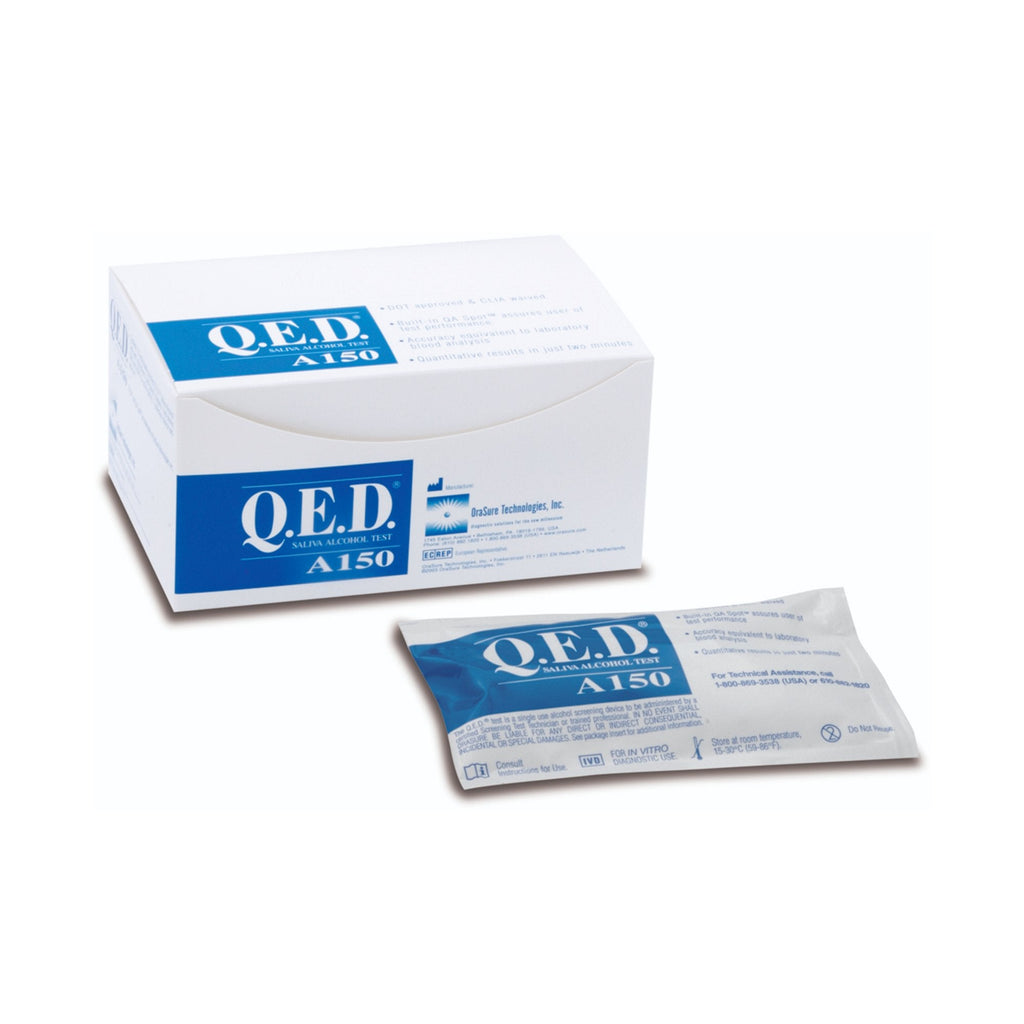 Q.E.D.Â® Saliva Alcohol Test Rapid Test Kit