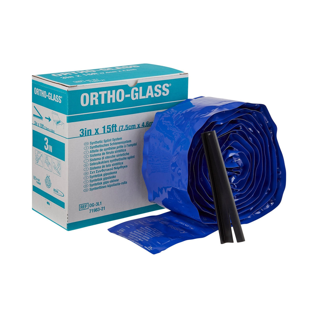 Ortho-GlassÂ® Splint Roll, White, 3 Inch x 15 Foot